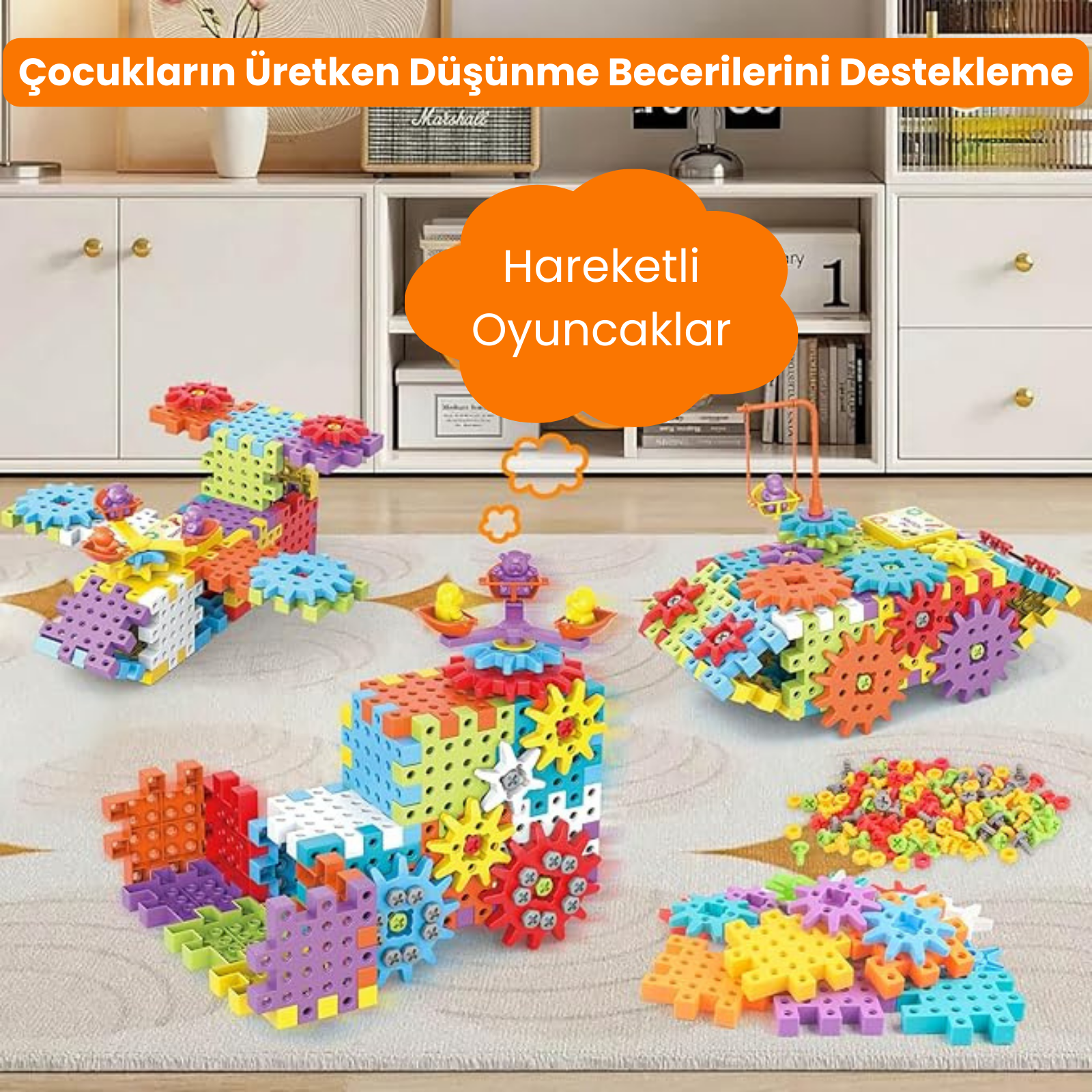 Dişli Yapı Blokları Seti